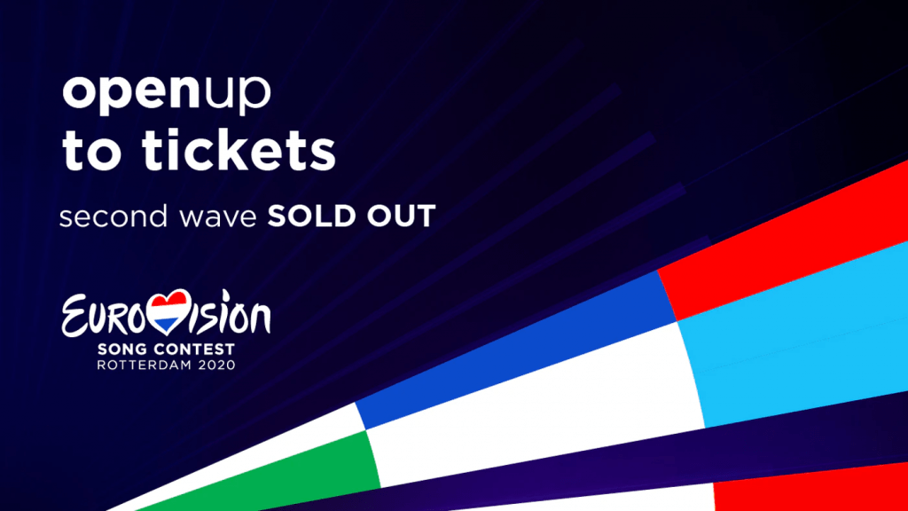 Tweede ronde songfestival kaarten uitverkocht