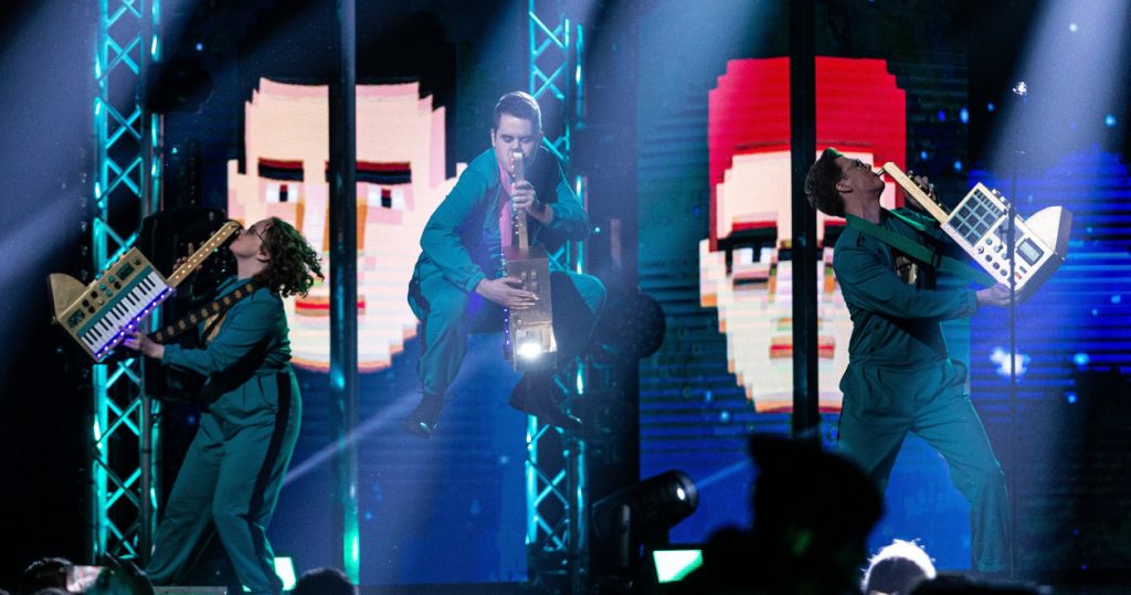 Daði og Gagnamagnið IJsland Think About Thinks Viral 2021 nationale selectie